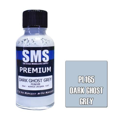 SMS Premium Dark Ghost Grey Acrylic Lacquer 30ml