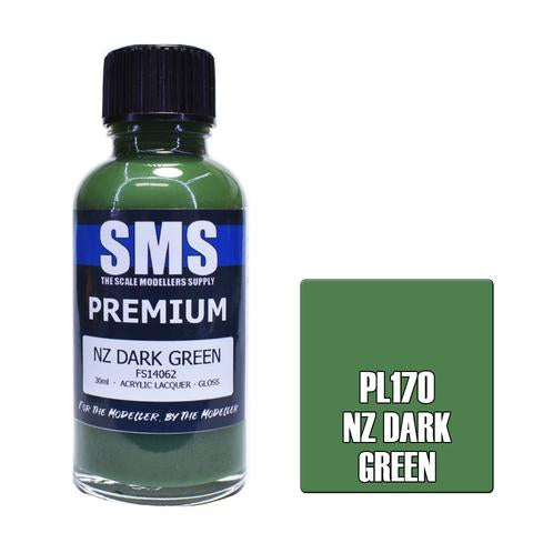 SMS Premium NZ Dark Green Acrylic Lacquer 30ml