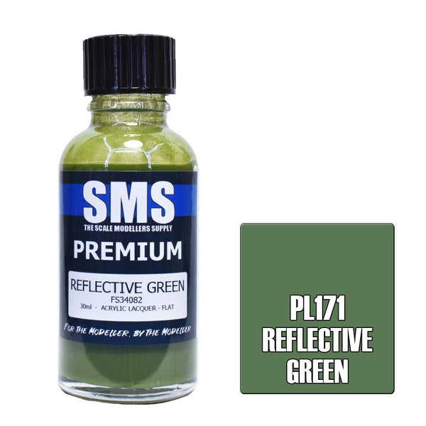 SMS Premium Reflective Green Acrylic Lacquer 30ml