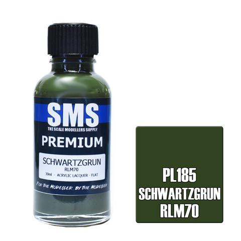 SMS Premium Schwartzgrun RLM70 Acrylic Lacquer 30ml