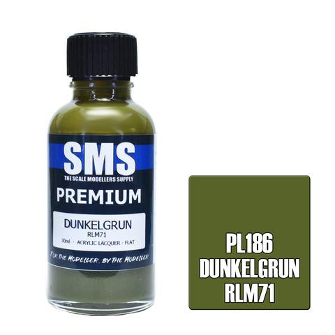 SMS Premium Dunkelgrun RLM71 Acrylic Lacquer 30ml