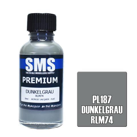SMS Premium Dunkelgrau RLM74 Acrylic Lacquer 30ml