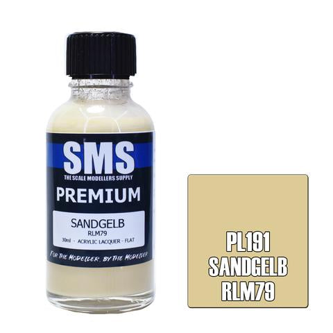 SMS Premium Sandgelb RLM79 Acrylic Lacquer 30ml