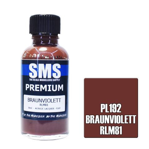 SMS Premium Braunviolett RLM81 Acrylic Lacquer 30ml