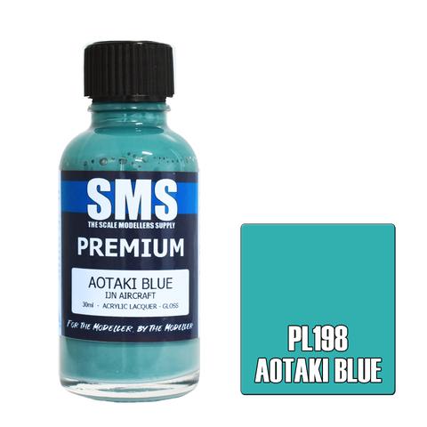 SMS Premium Aotaki Blue Acrylic Lacquer 30ml