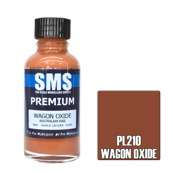 SMS Premium Wagon Oxide (Australian Rail) Acrylic Lacquer 3