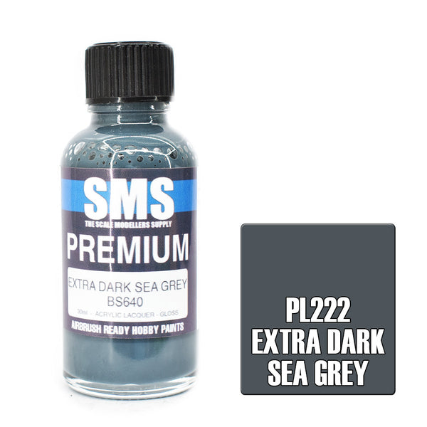 SMS Premium Extra Dark Sea Grey Acrylic Lacquer 30ml