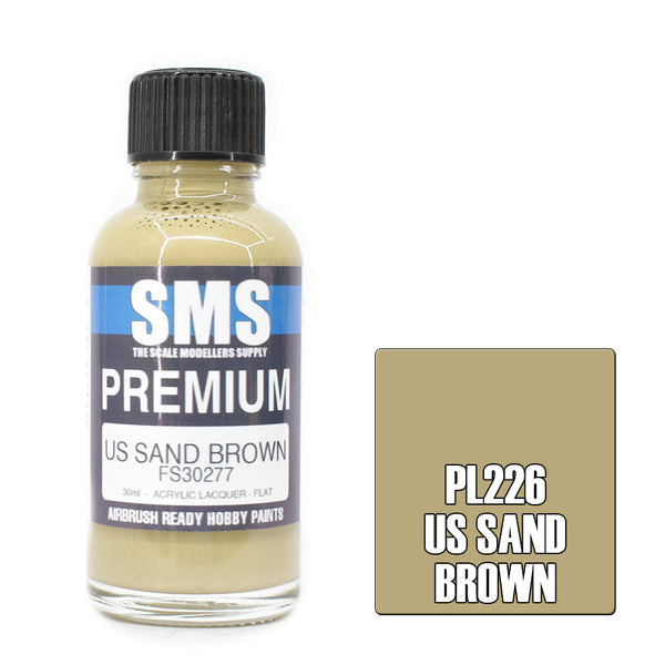 SMS Premium US Sand Brown FS30277 Acrylic Lacquer 30ml