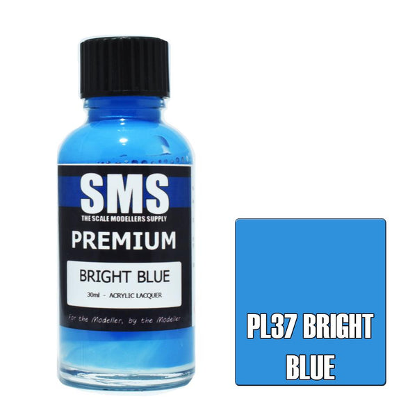 SMS Premium Bright Blue Acrylic Lacquer 30ml