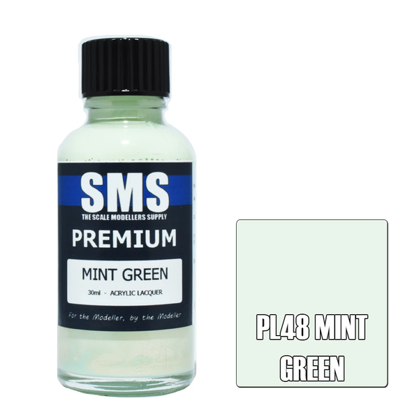 SMS Premium Mint Green Acrylic Lacquer 30ml