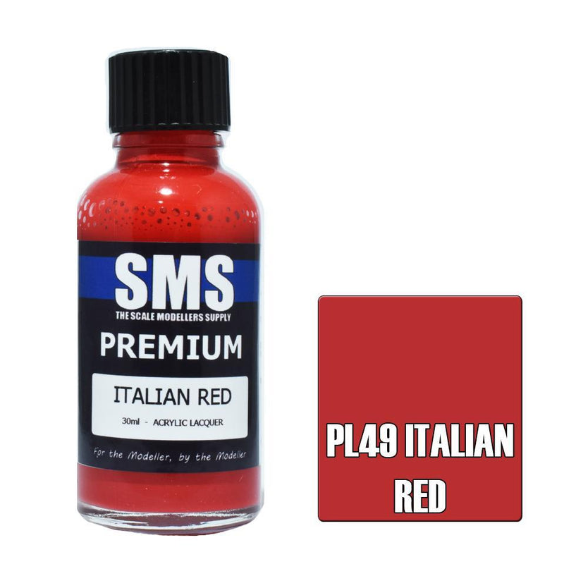 SMS Premium Italian Red Acrylic Lacquer 30ml