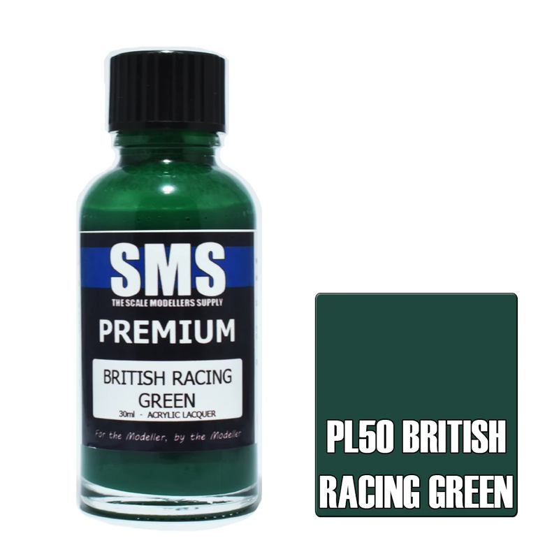 SMS Premium British Racing Green Acrylic Lacquer 30ml