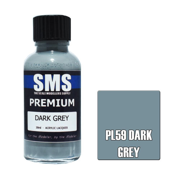 SMS Premium Dark Grey Acrylic Lacquer 30ml