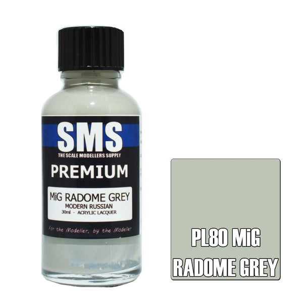 SMS Premium MiG Radome Grey Acrylic Lacquer 30ml