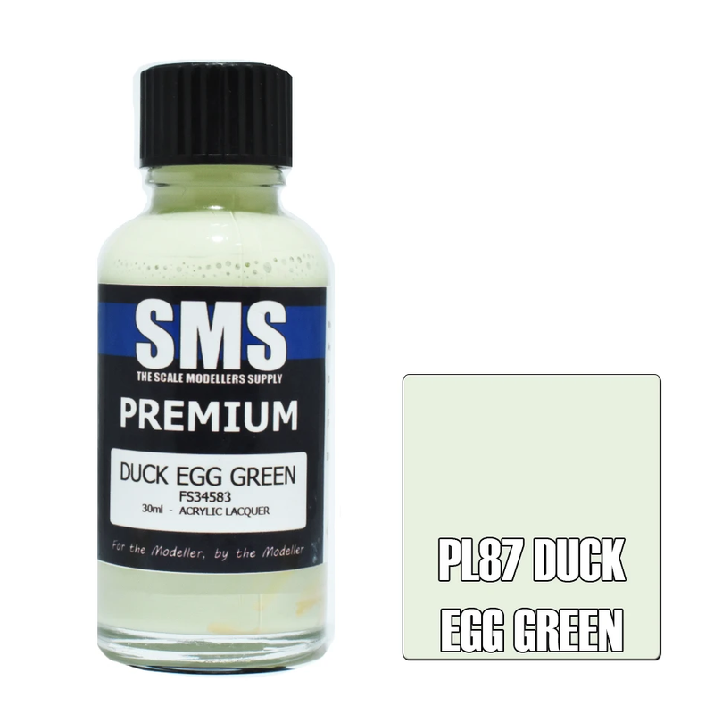 SMS Premium Duck Egg Green Acrylic Lacquer 30ml