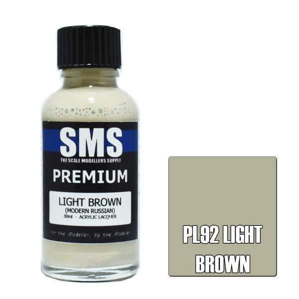 SMS Premium Light Brown Acrylic Lacquer 30ml