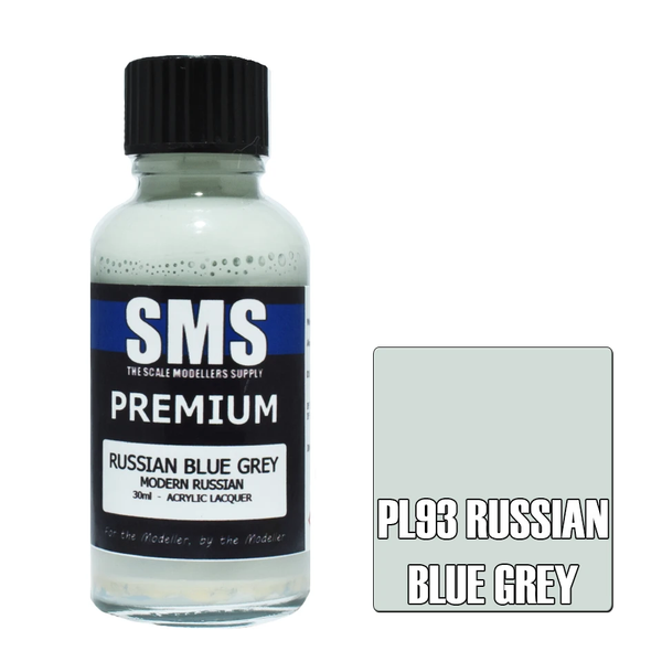 SMS Premium Russian Blue Grey Acrylic Lacquer 30ml