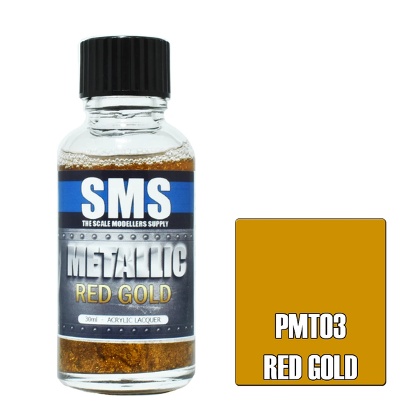 SMS Premium Metallic Red Gold 30ml