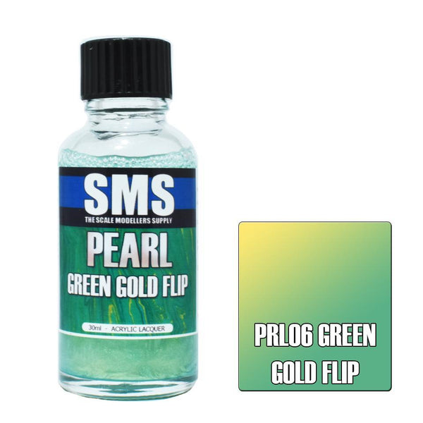 SMS Pearl Green Gold Flip 30ml