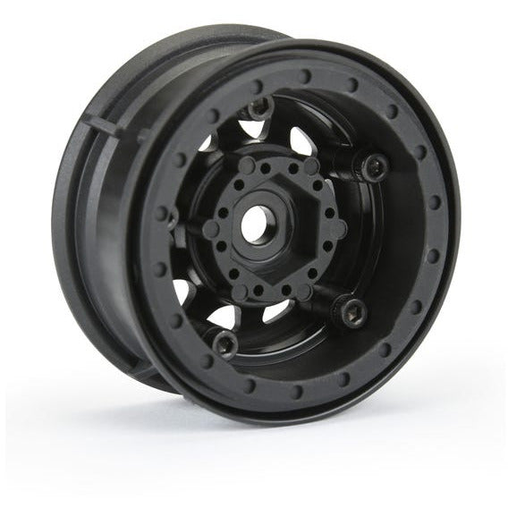 PROLINE Keystone 1.55in Black Rock Crawler Wheels, F/R, PR2