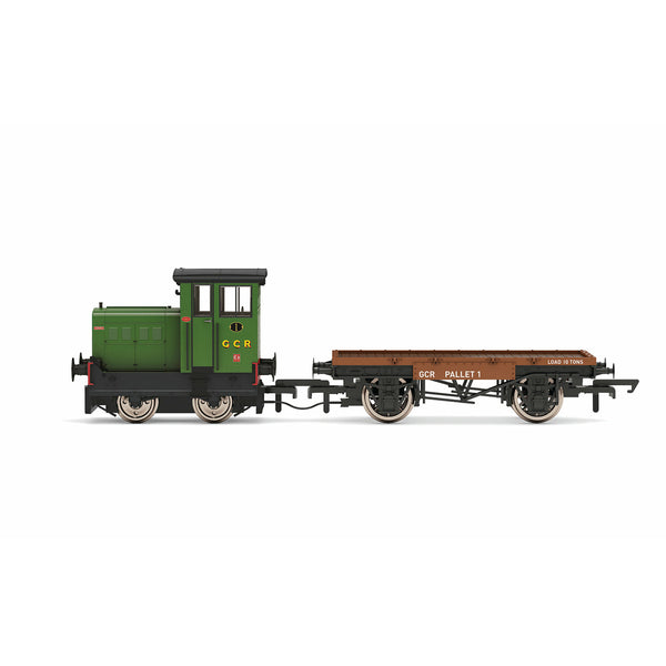 HORNBY OO GCR(N), Ruston & Hornsby 48DS, 0-4-0, No.1 'Qwag' - Era 10