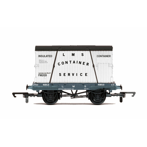 HORNBY OO LMS, Container Service, Conflat A - Era 3