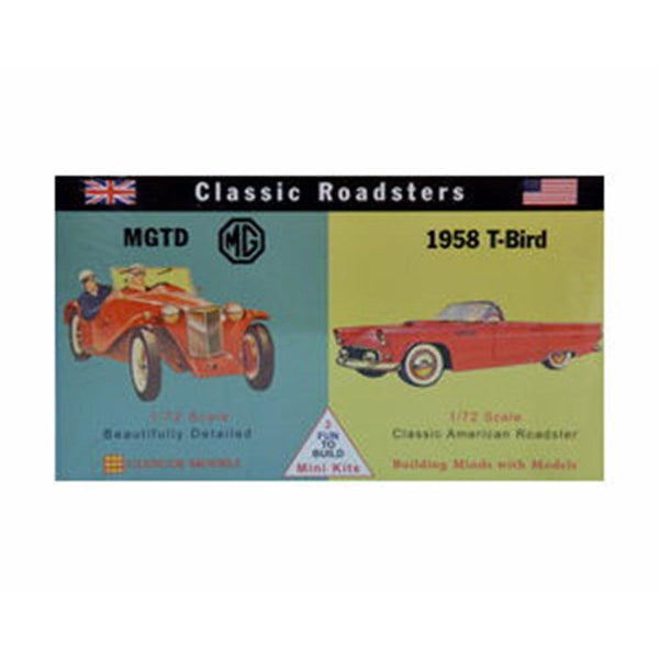 GLENCOE 1/72 Classic Roadsters - MGTD/55