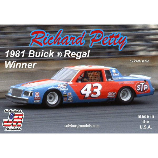 SALVINOS JR 1/25 Richard Petty #43 Buick Regal 1981 Winner