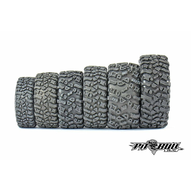 PIT BULL 1.9 Rock Beast XL Scale RC Tyres (Alien Compound) with Foam (2)