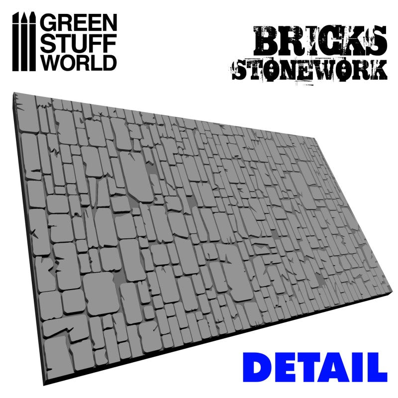 GREEN STUFF WORLD Rolling Pin Bricks