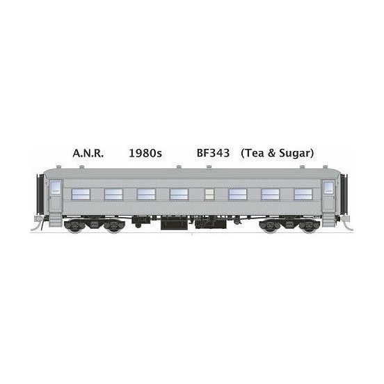 SDS MODELS HO 700 Class Passenger Car A.N.R. BF343 1980s (Tea & Sugar)