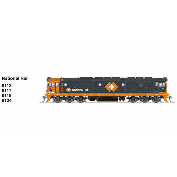 SDS MODELS HO 81 Class National Rail 8118 DCC Sound
