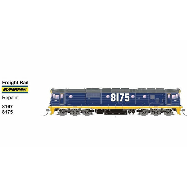 SDS MODELS HO 81 Class Freight Rail Superpak Repaint 8167 DC