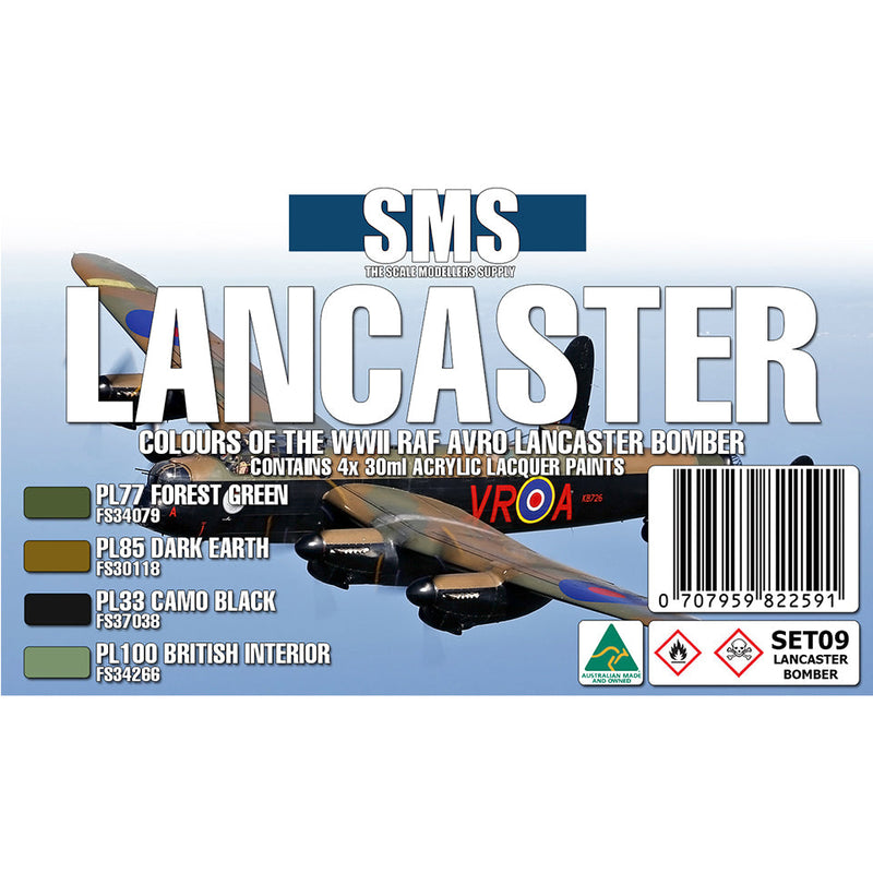 SMS Lancaster Bomber Colour Set