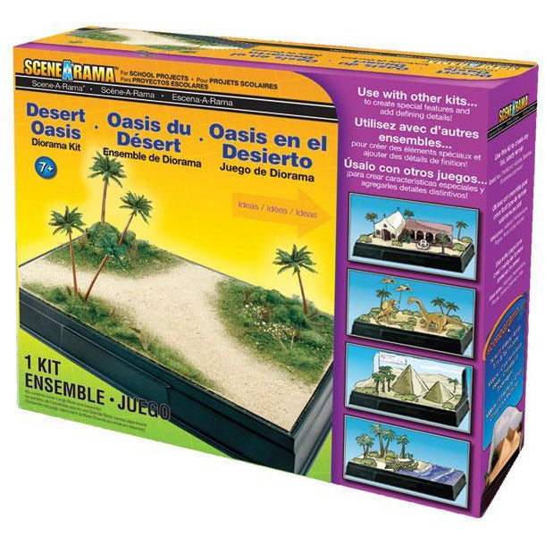 WOODLAND SCENICS Desert Oasis Diorama Kit