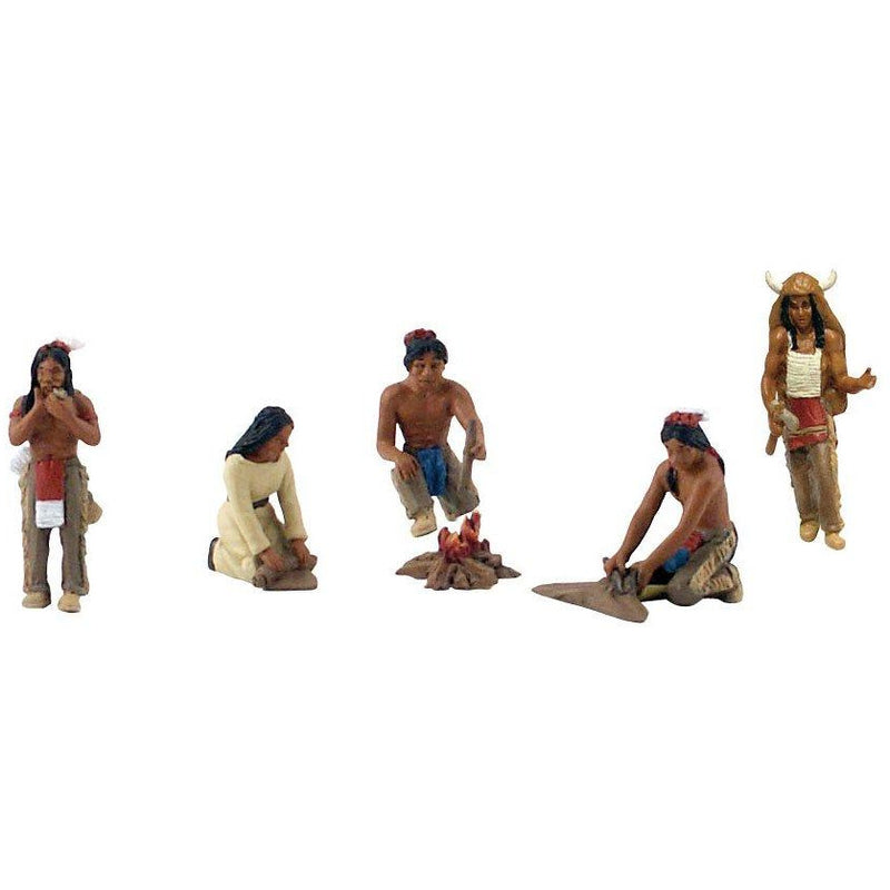 WOODLAND SCENICS Native Americans Scene Setters