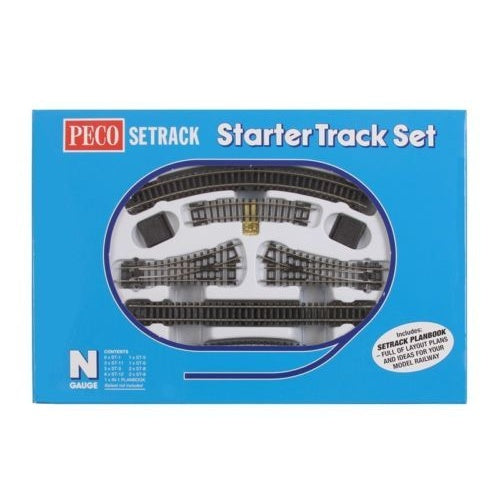 PECO N Setrack Starter Set 1st Radius Code 80 (ST300)