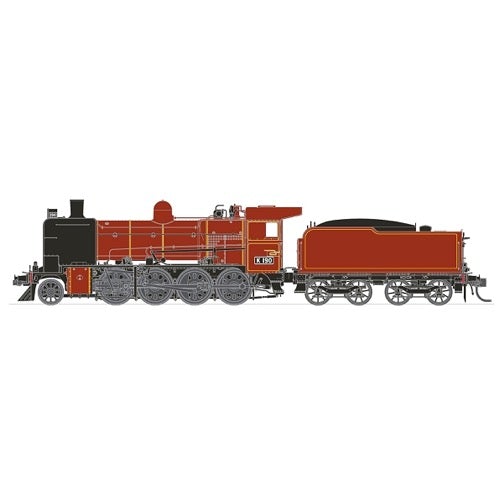 PHOENIX REPRODUCTIONS HO Victorian Railways K Class K190 Preserved 2017- Red