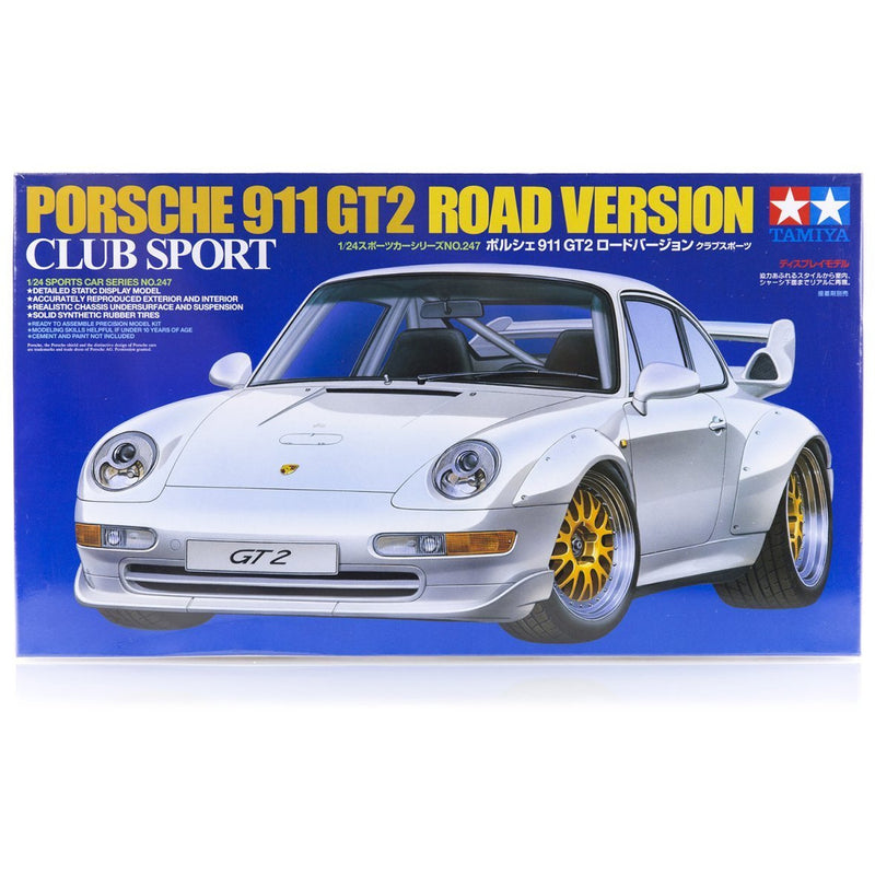 TAMIYA 1/24 Porsche 911 GT2 Road Version Club Sport