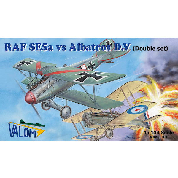 VALOM 1/144 RAF SE5a vs Alabtros D.V (Duels in the sky)