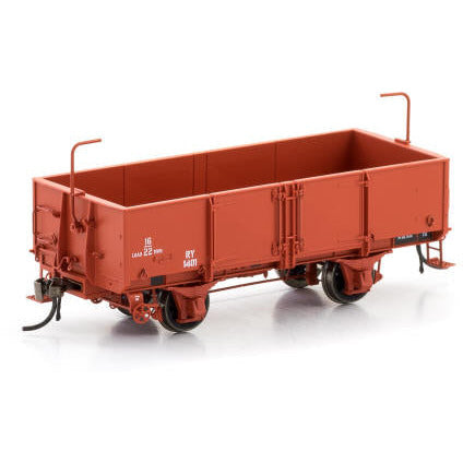 AUSCISION HO VR RY Open Wagon 1964-1971 Era, VR Wagon Red - 6 Car Pack
