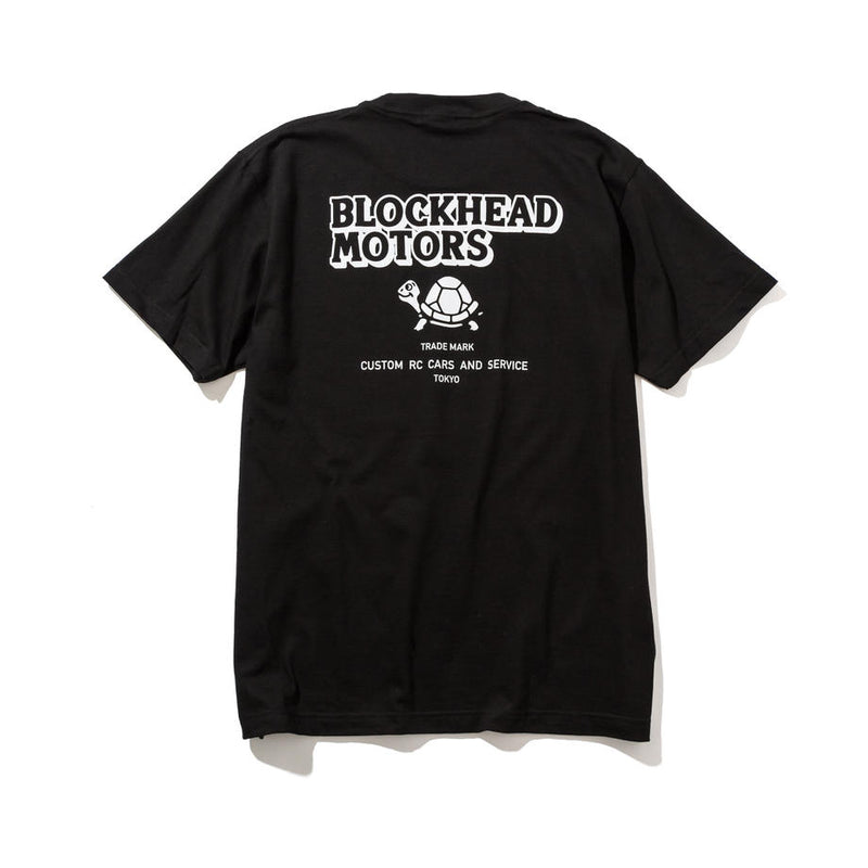 BLOCKHEAD MOTORS Standard T-Shirt/Black Size L