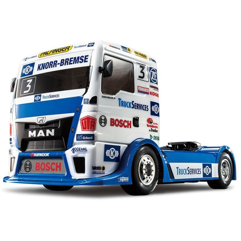 TAMIYA 1/14 Team Hahn MAN TGS RC Euro Truck Kit (TT-01E) (No ESC)