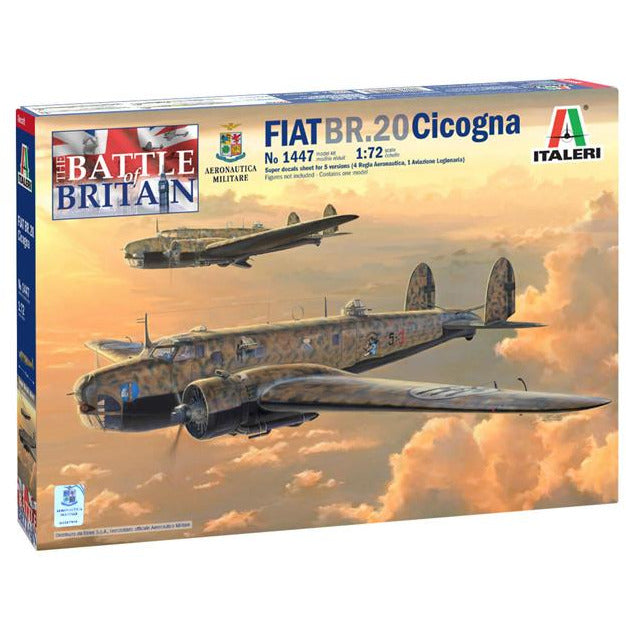 ITALERI 1/72 Fiat BR.20 “Cicogna” Battle of Britain 80th An