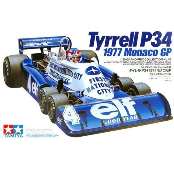 TAMIYA 1/20 Tyrrell P34 1977 Monaco GP