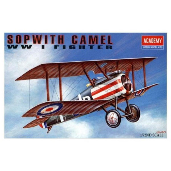 ACADEMY 1/72 G Sopwith Camel WWI Fighter 1624