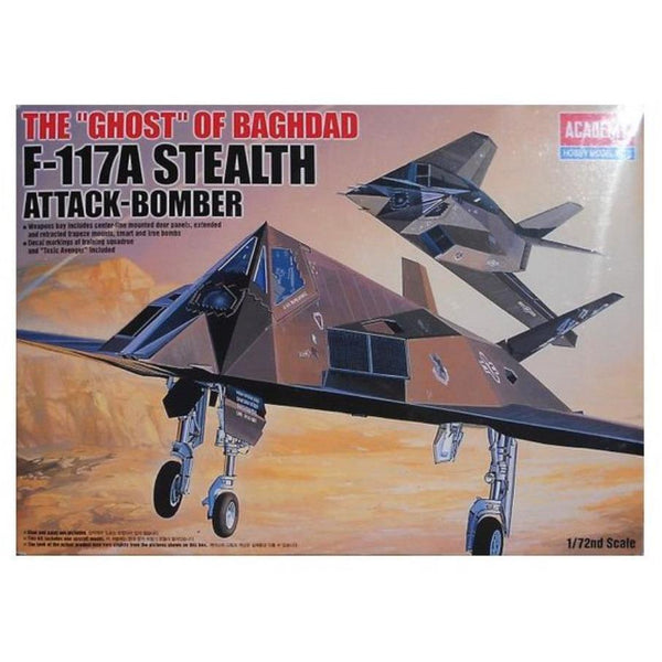 ACADEMY 1/72 F117A Stealth Fighter Bomber 2107