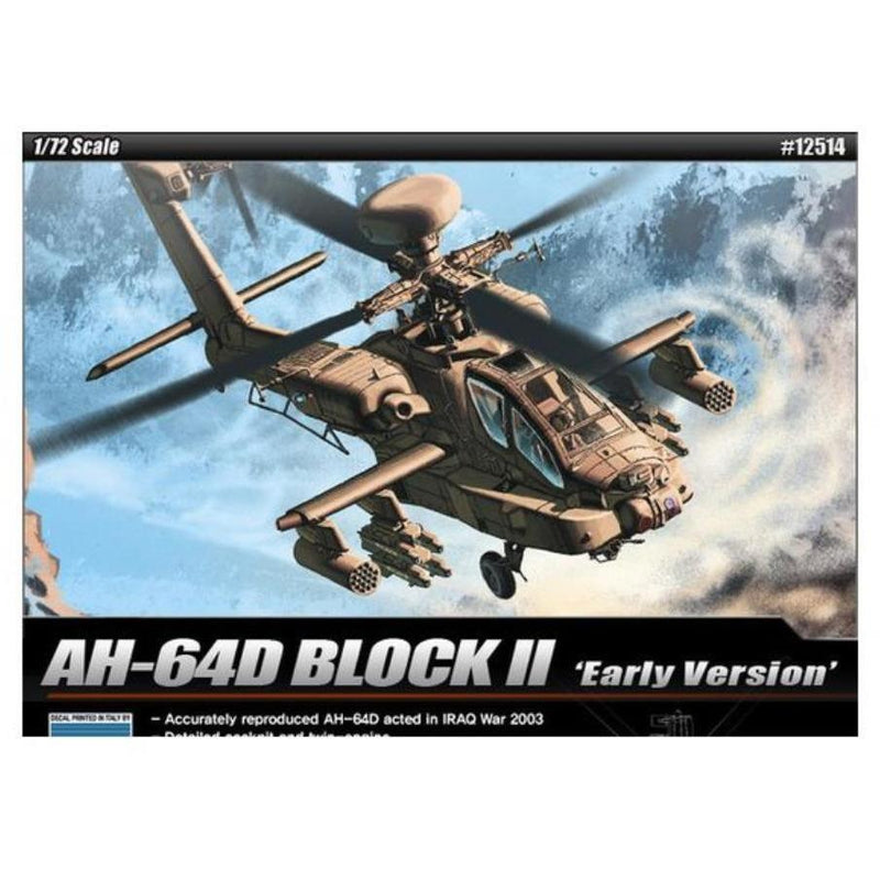 ACADEMY 1/72 U.S Army AH-64D Block II Early Version