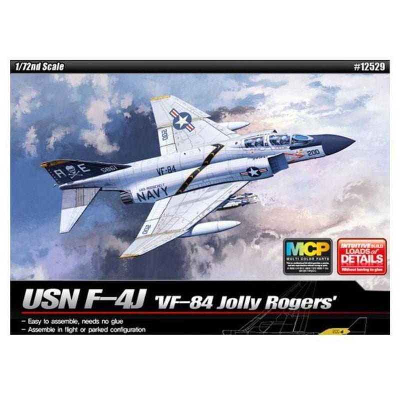 ACADEMY 1/72 USN F-4J "VF-84 Jolly Rogers
