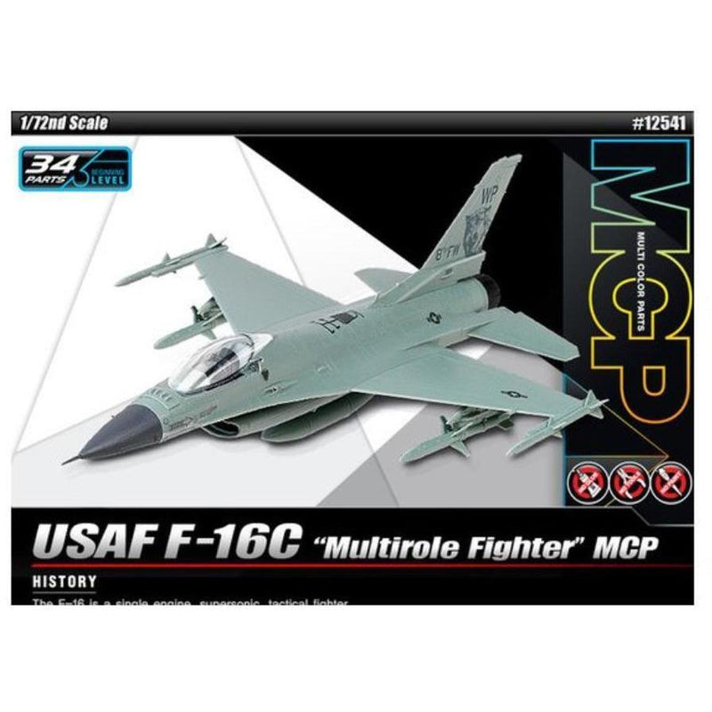 ACADEMY 1/72 USAF F-16C "Multirole Fighter" MCP